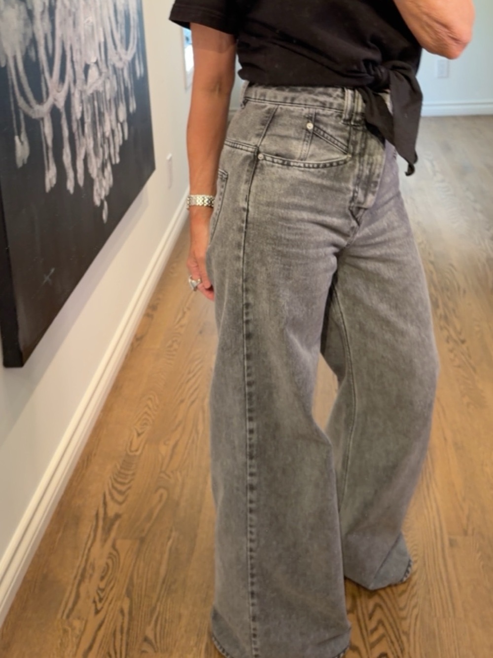 Isabel Marant Lemony high waist flared jeans, Size 34 - Picture 12 of 13